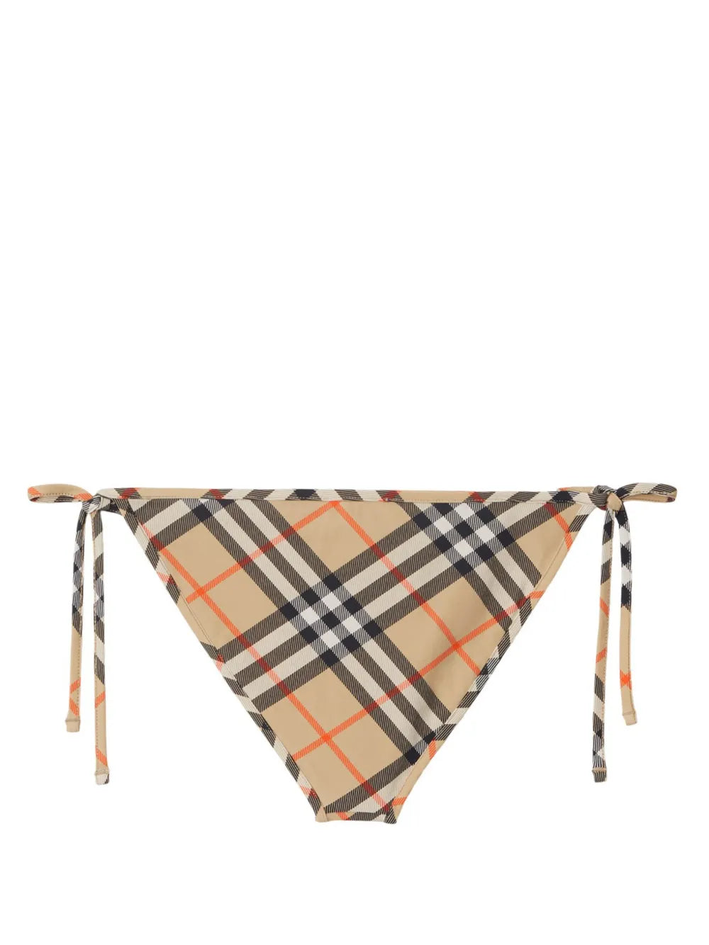 Beachwear Bas de bikini à carreaux Burberry Beige Femme