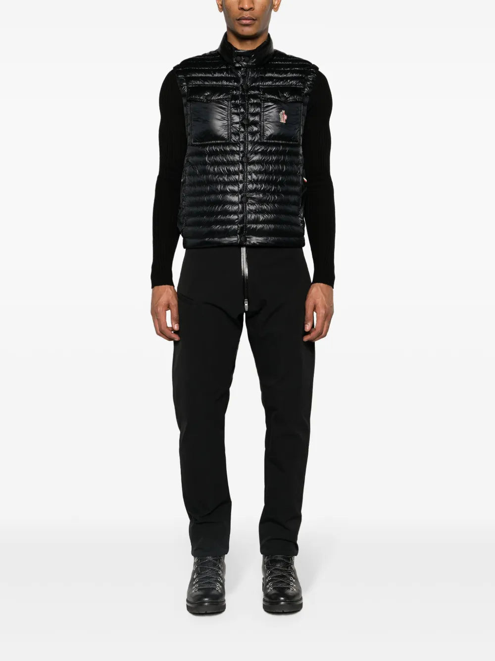 재킷 올롱 슬리브리스 재킷 Moncler Grenoble 검은색 Homme