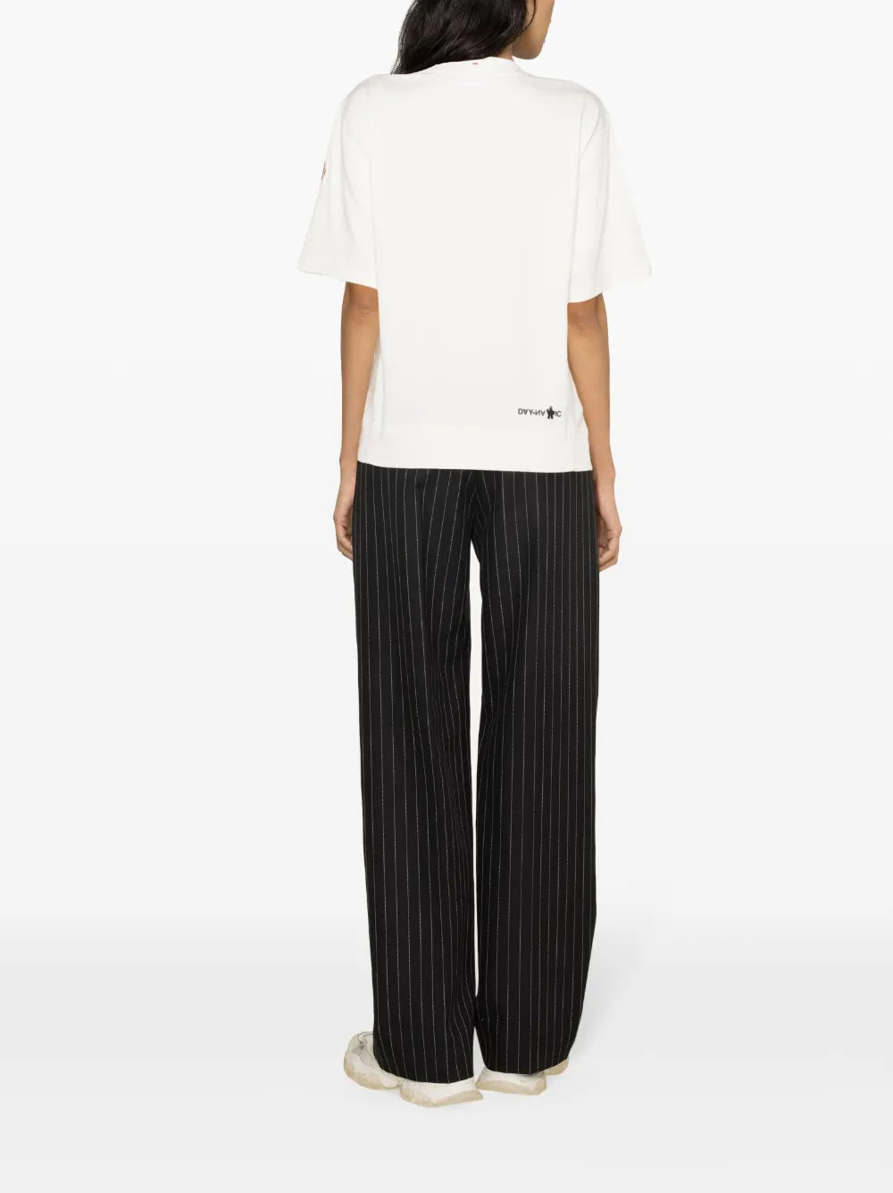 T-shirts T-shirt à logo Moncler Grenoble Blanc Femme