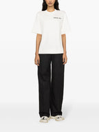 T-shirts T-shirt à logo Moncler Grenoble Blanc Femme