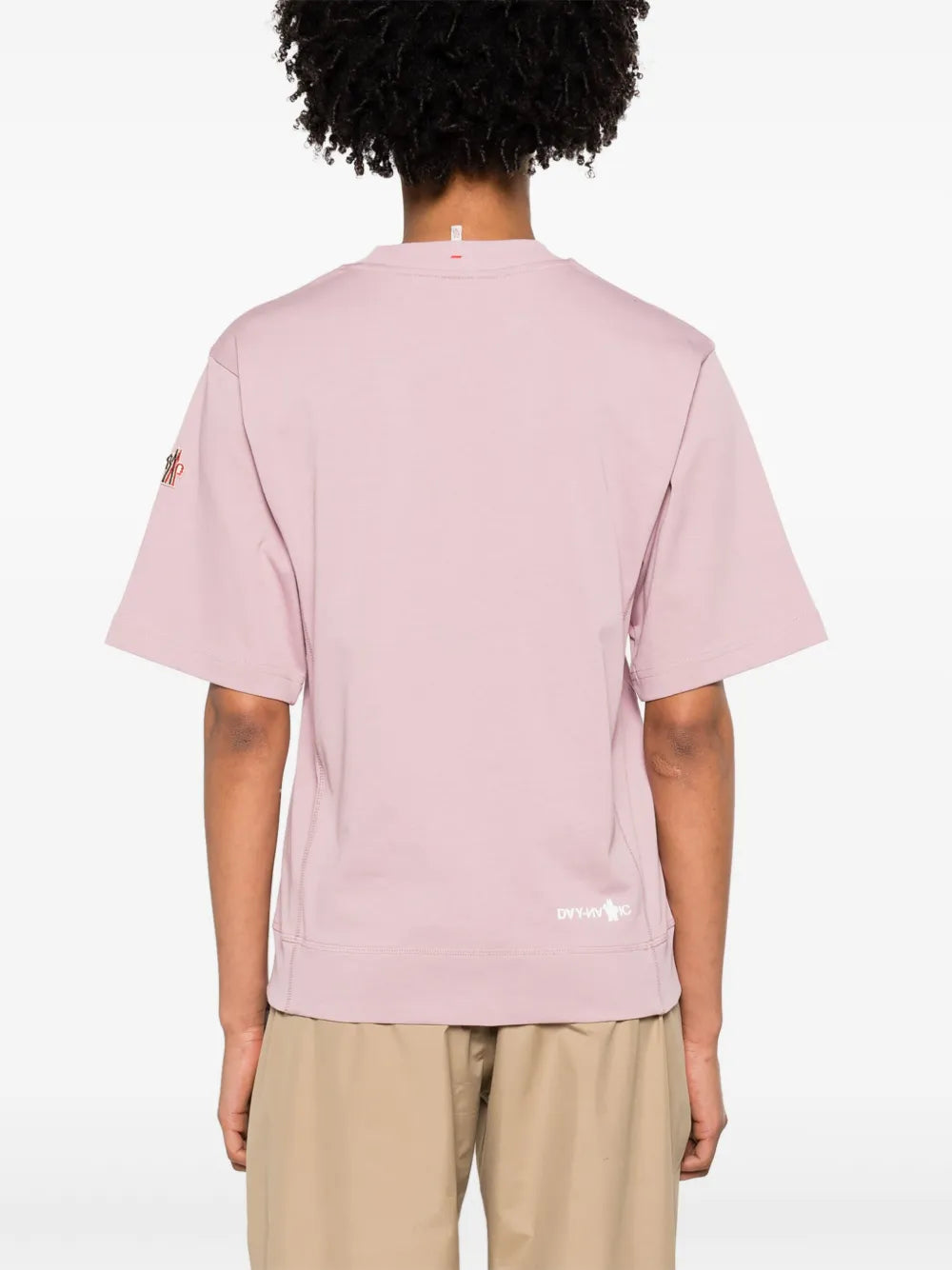 T-shirts T-shirt à logo Moncler Grenoble Rose Femme