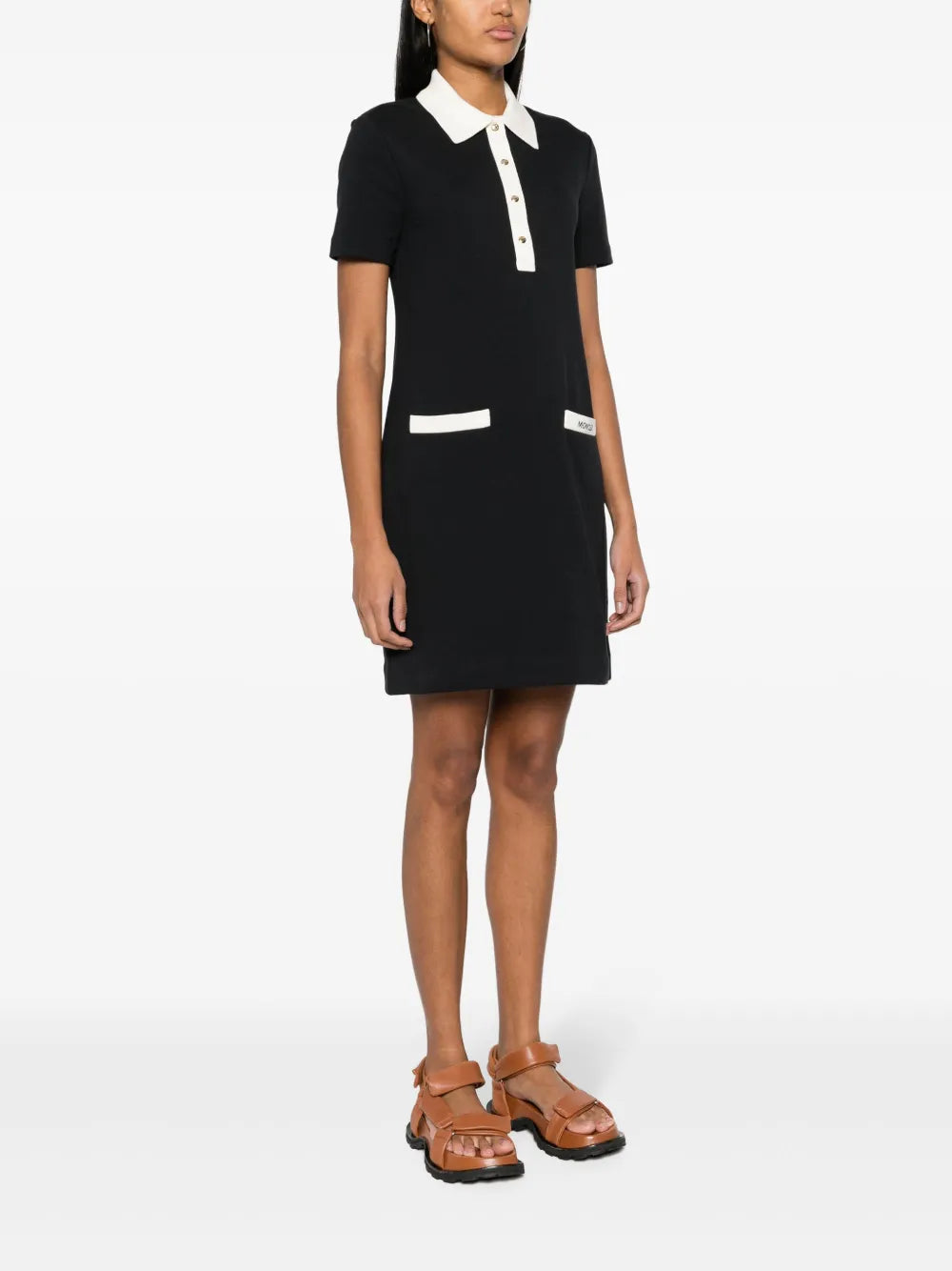 Vestidos Vestido de Malha Fina Moncler Azul escuro Femme