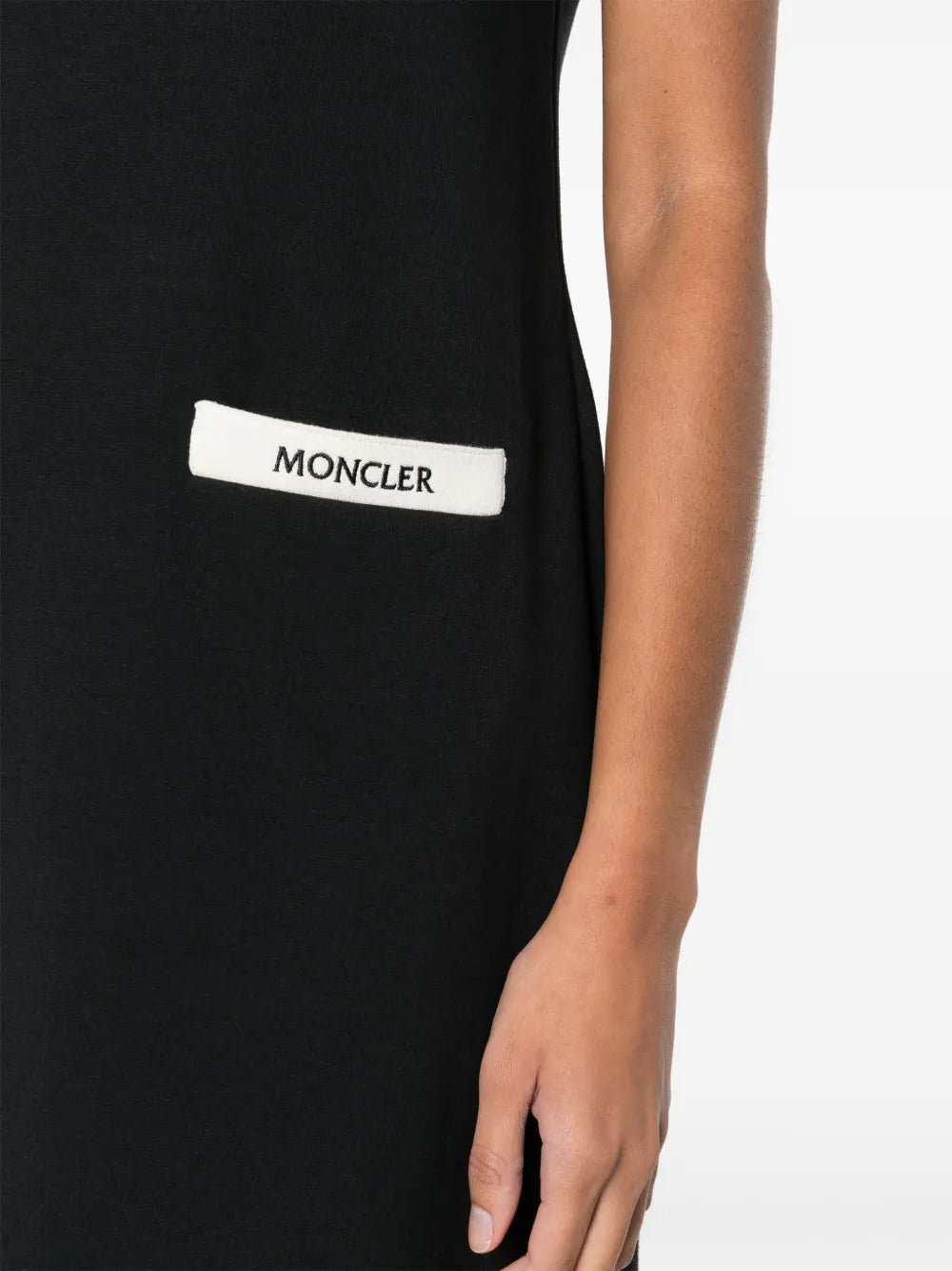 Vestidos Vestido de Malha Fina Moncler Azul escuro Femme