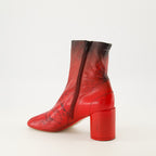 Imagen del artículo Botines Anatomic Ankle de la marca Mm6 para Mujer - Temporada Otoño-Invierno 2025 - Vista tres cuartos trasera derecha