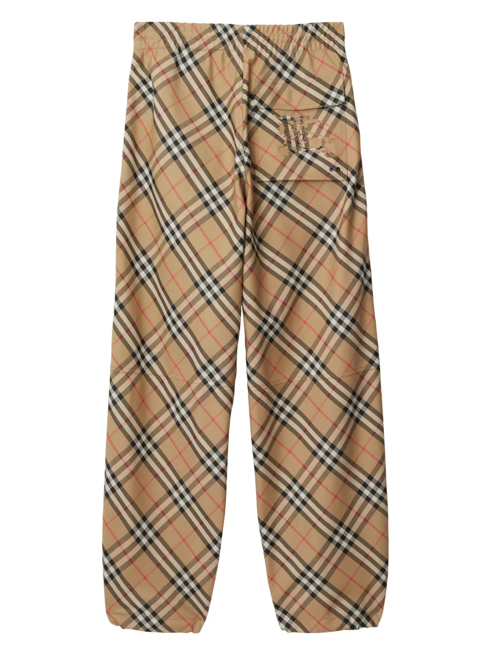 Pantalons Pantalon à carreaux Burberry Beige Homme