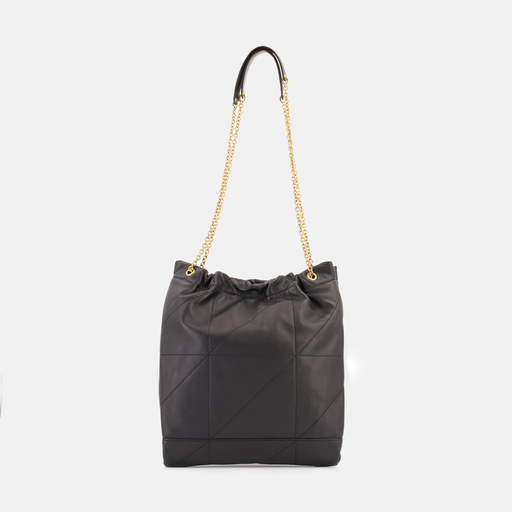 Beuteltaschen Jamie Drawstring Bag Saint Laurent Schwarz Femme