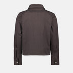 Bild der L8 Studio Denimjacke für Unisex - Frühjahr-Sommer 2024 - Rückansicht