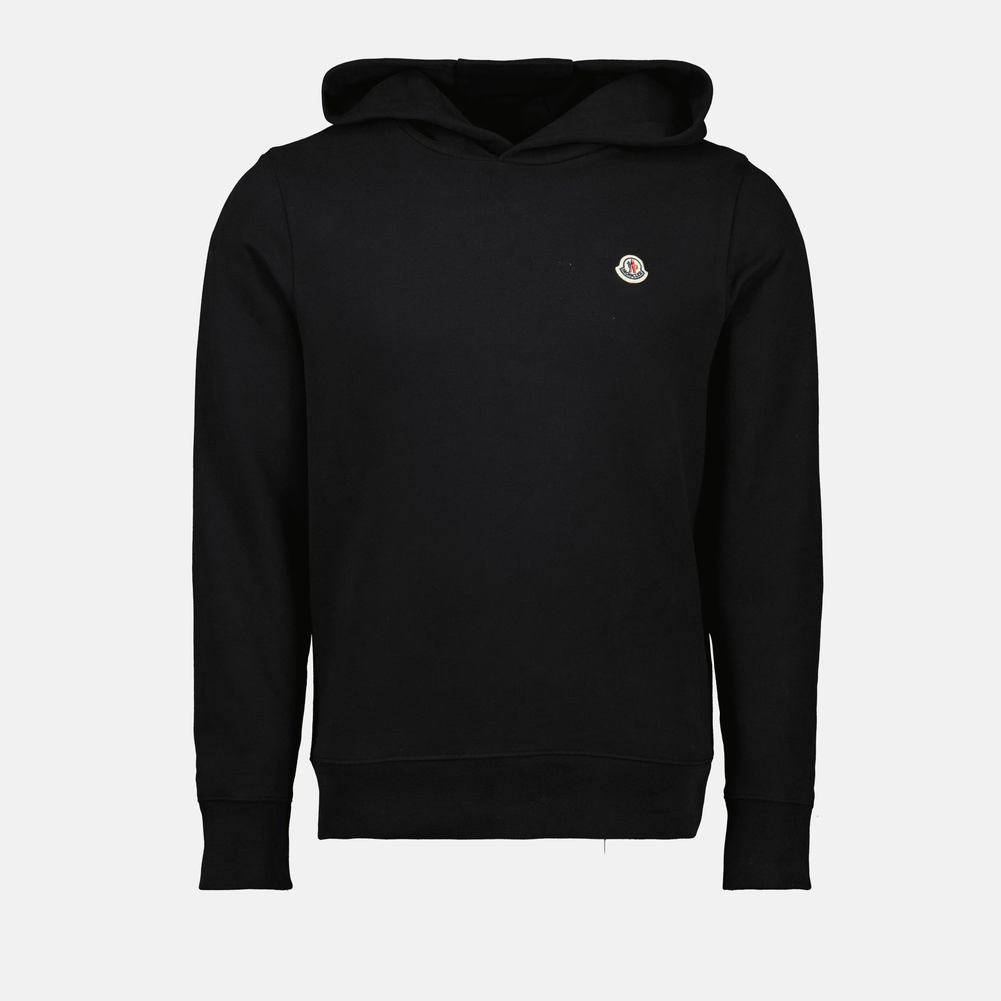 Moletons Sweat à capuche logo Moncler Preto Homme
