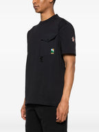 T-Shirts T-Shirt mit Tasche Moncler Grenoble Schwarz Homme