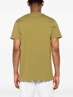 T-shirts T-shirt à logo coeur Moncler Kaki Homme