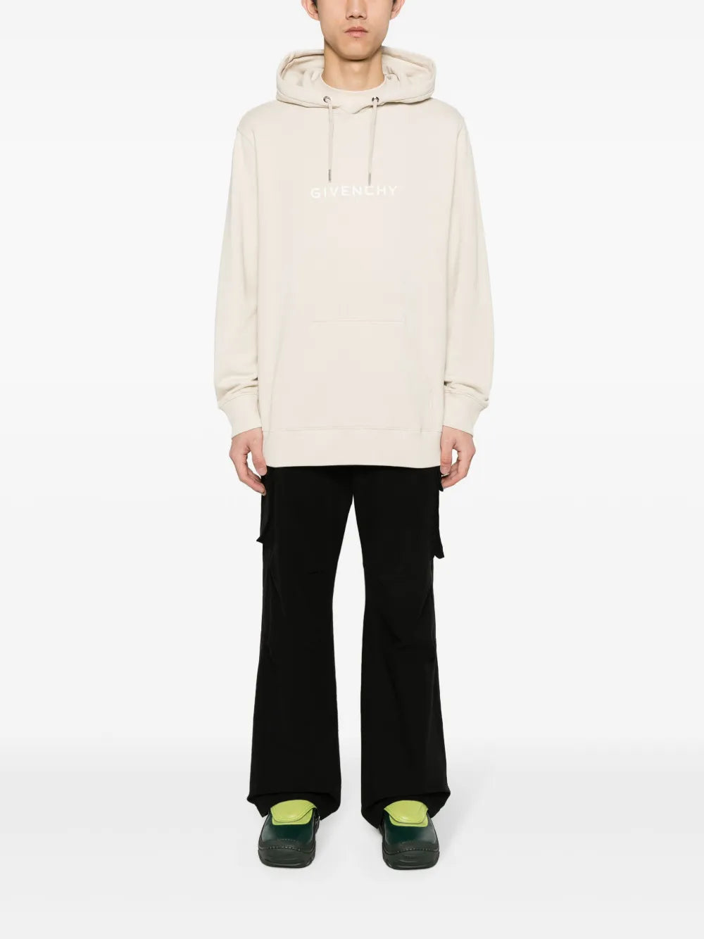 Sweatshirts Logo Kapuzensweatshirt Givenchy Beige Homme