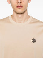 T-shirt Maglietta Parker Burberry Beige Homme