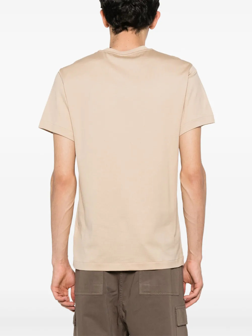 T-shirt Maglietta Parker Burberry Beige Homme