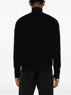 Maille Pull à zip Moncler Bleu Homme