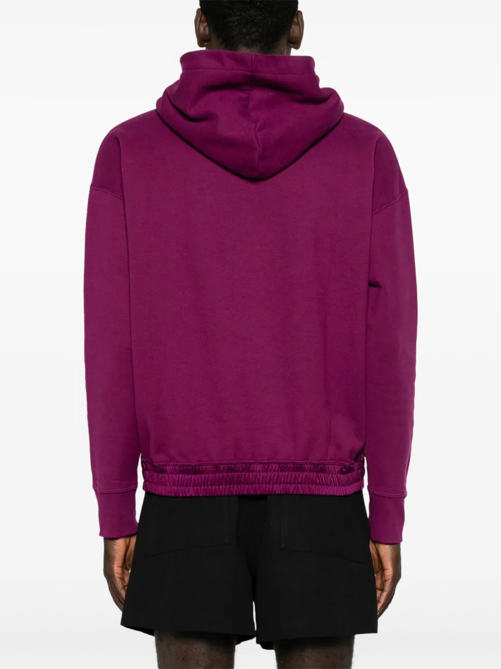 Moletons Sweatshirt com Capuz Logotipo Saint Laurent Roxo Homme