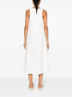 Kleider Maxikleid Moncler Weiß Femme