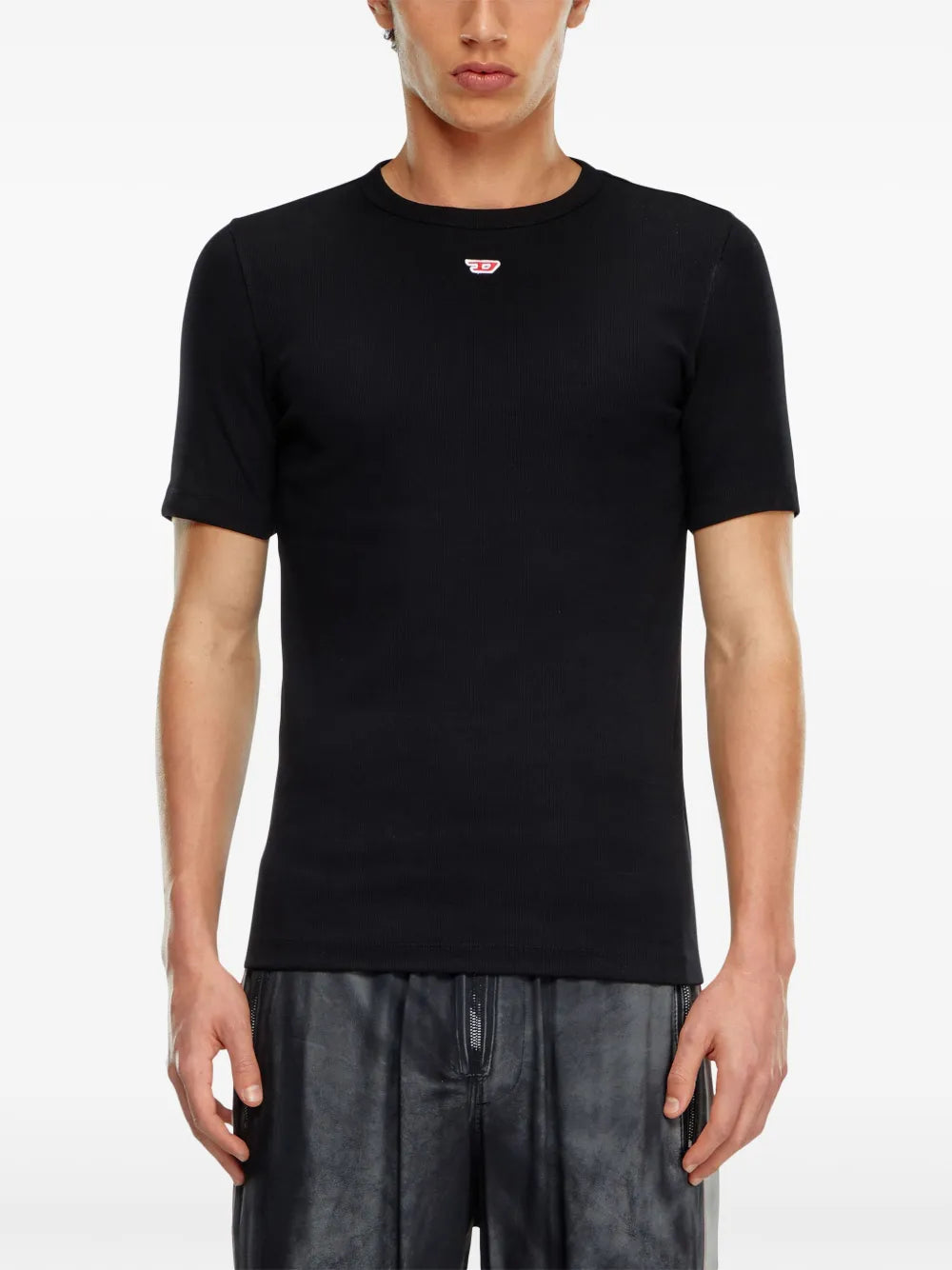 Camisetas Camiseta D-Ribber-N Diesel Negro Homme