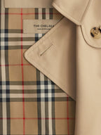 Mäntel Chelsea Langer Trenchcoat Burberry Beige Femme