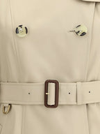 Mäntel Chelsea Langer Trenchcoat Burberry Beige Femme