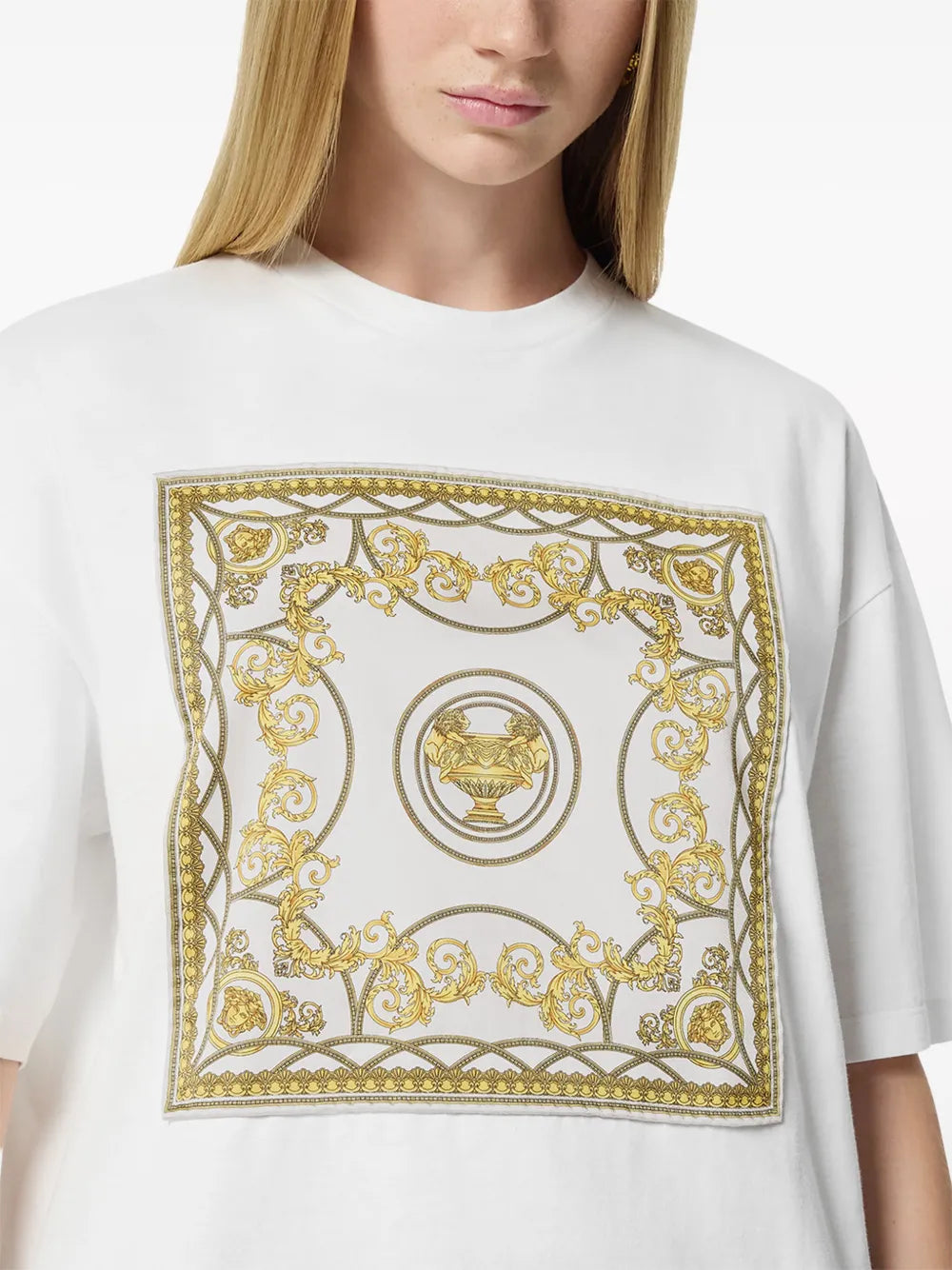 T-shirt La Coupe des Dieux T-Shirt Versace Bianco Donne