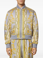 Jackets Bomber La Coupe des Dieux Versace Blue Homme