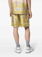 Shorts Short La Coupe des Dieux Versace Giallo Homme