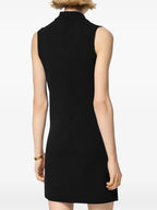 Vestidos Vestido de Cachemira Versace Preto Femme
