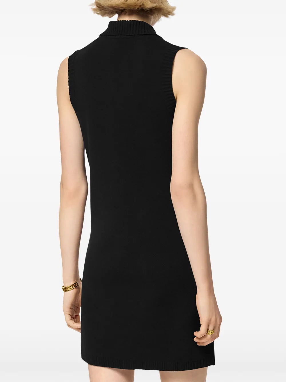 Vestidos Vestido de Cachemira Versace Preto Femme