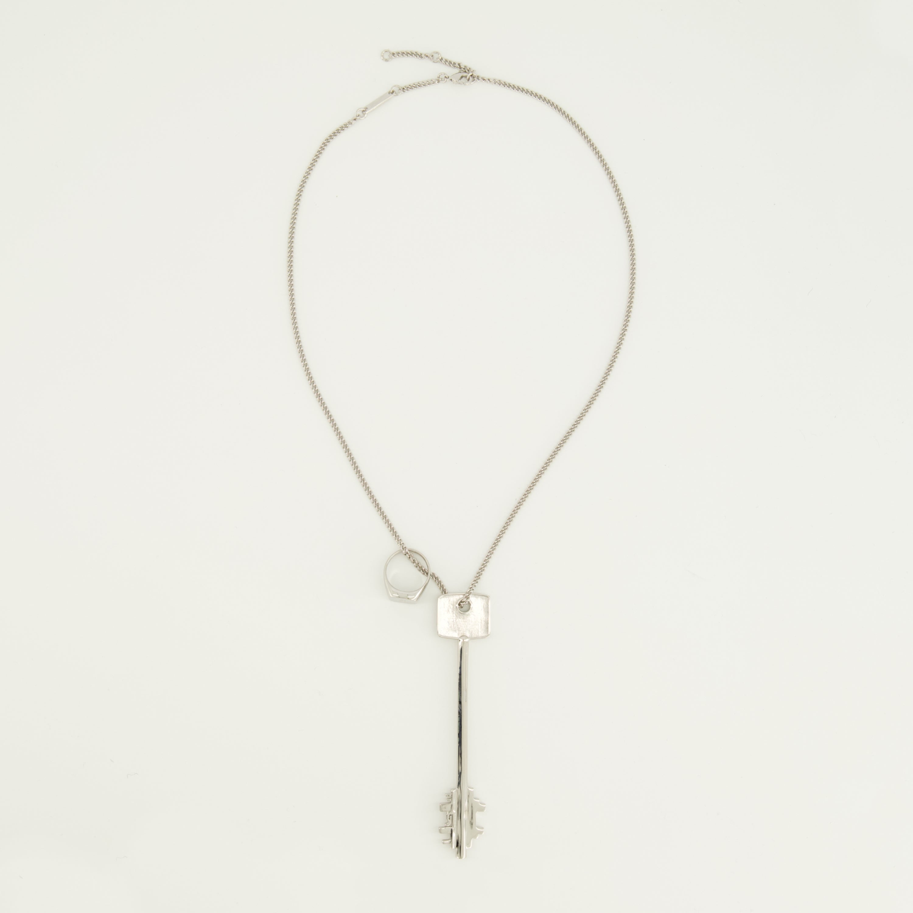 Bijoux Collier argenté Rabanne Argenté Femme