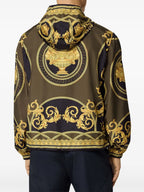 Chaquetas Chubasquero Barocco Versace Amarillo Homme