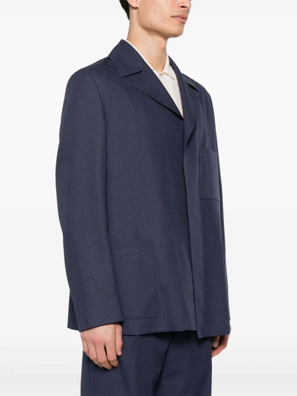 Jackets Wool Jacket Fendi Dark blue Homme