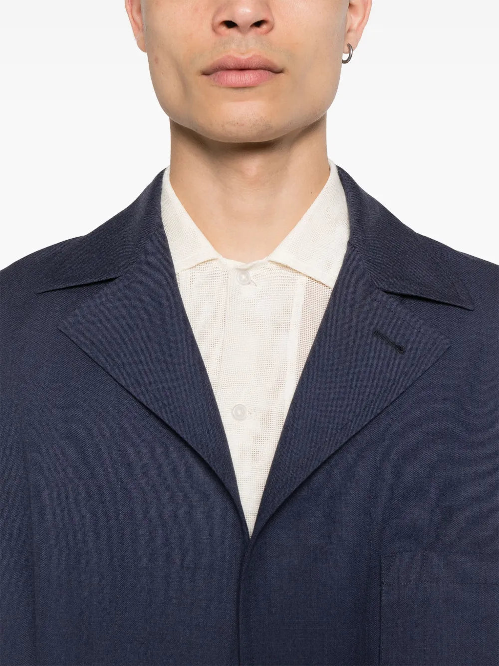 Jackets Wool Jacket Fendi Dark blue Homme