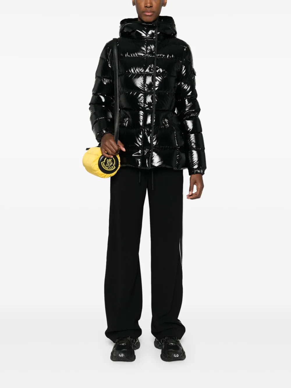 Pantalons Pantalon de survêtement Moncler Noir Femme