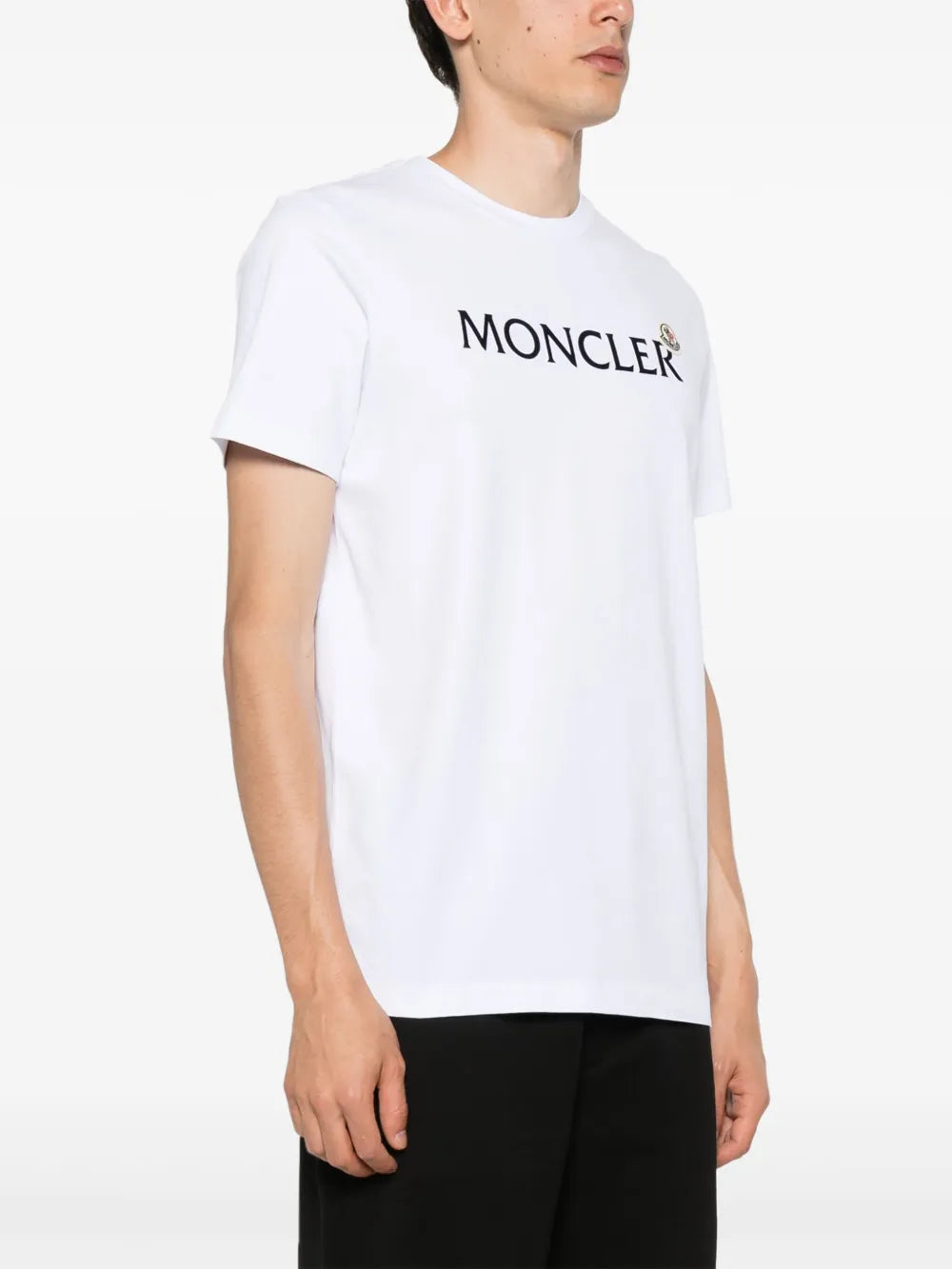 Image de l'article T-shirt à logo de la marque Moncler pour Homme - Saison Automne-Hiver 2025 - Vue détaillée_1