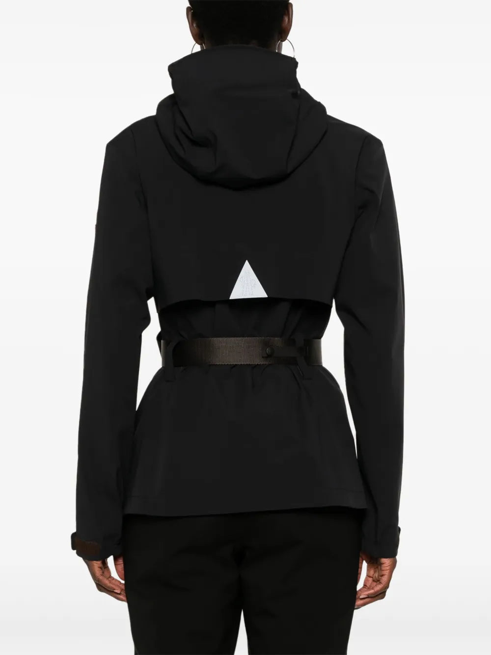 Manteaux Veste imperméable Fex Moncler Grenoble Noir Femme