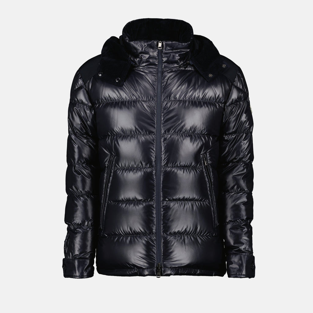 Manteaux Doudoune Greselin réversible Moncler Bleu foncé Homme