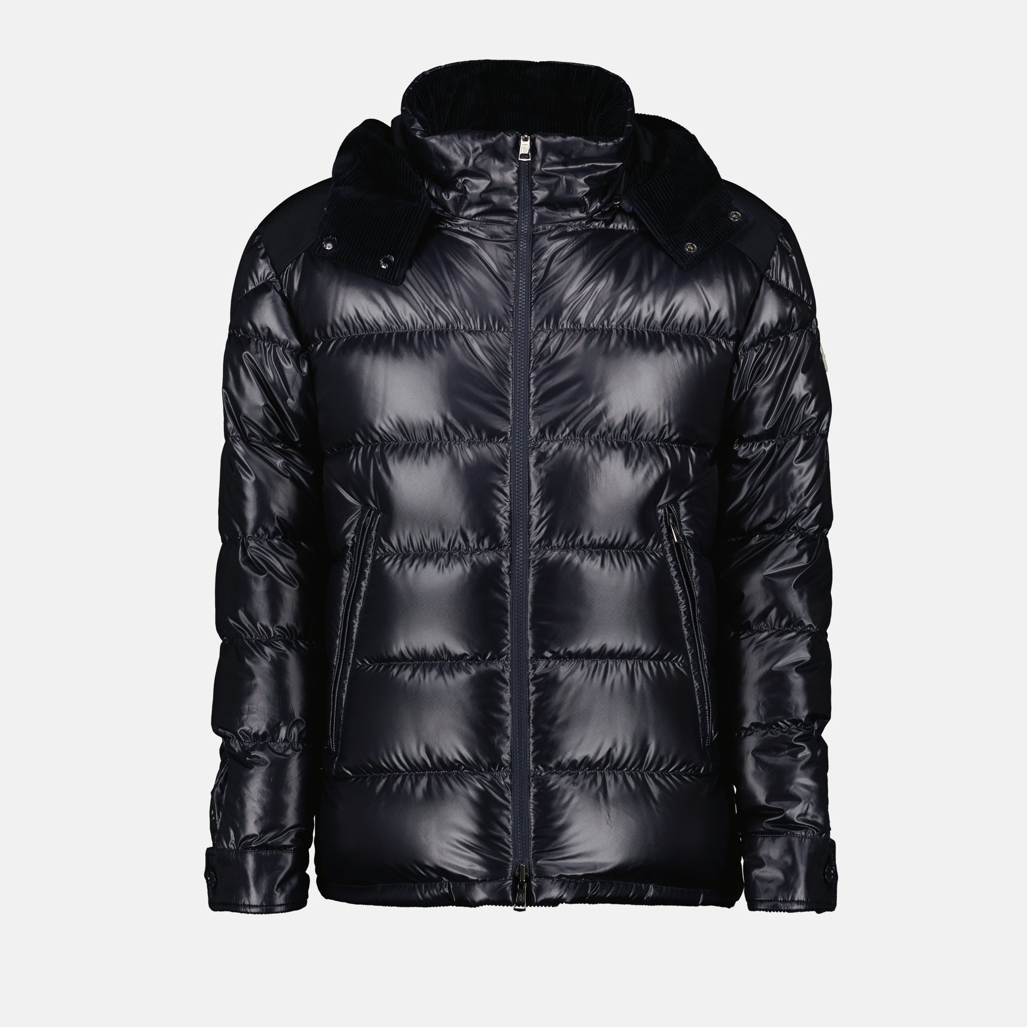 Manteaux Doudoune Greselin réversible Moncler Bleu foncé Homme