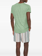 T-shirts T-shirt OB-T en lin Orlebar Brown Vert Homme