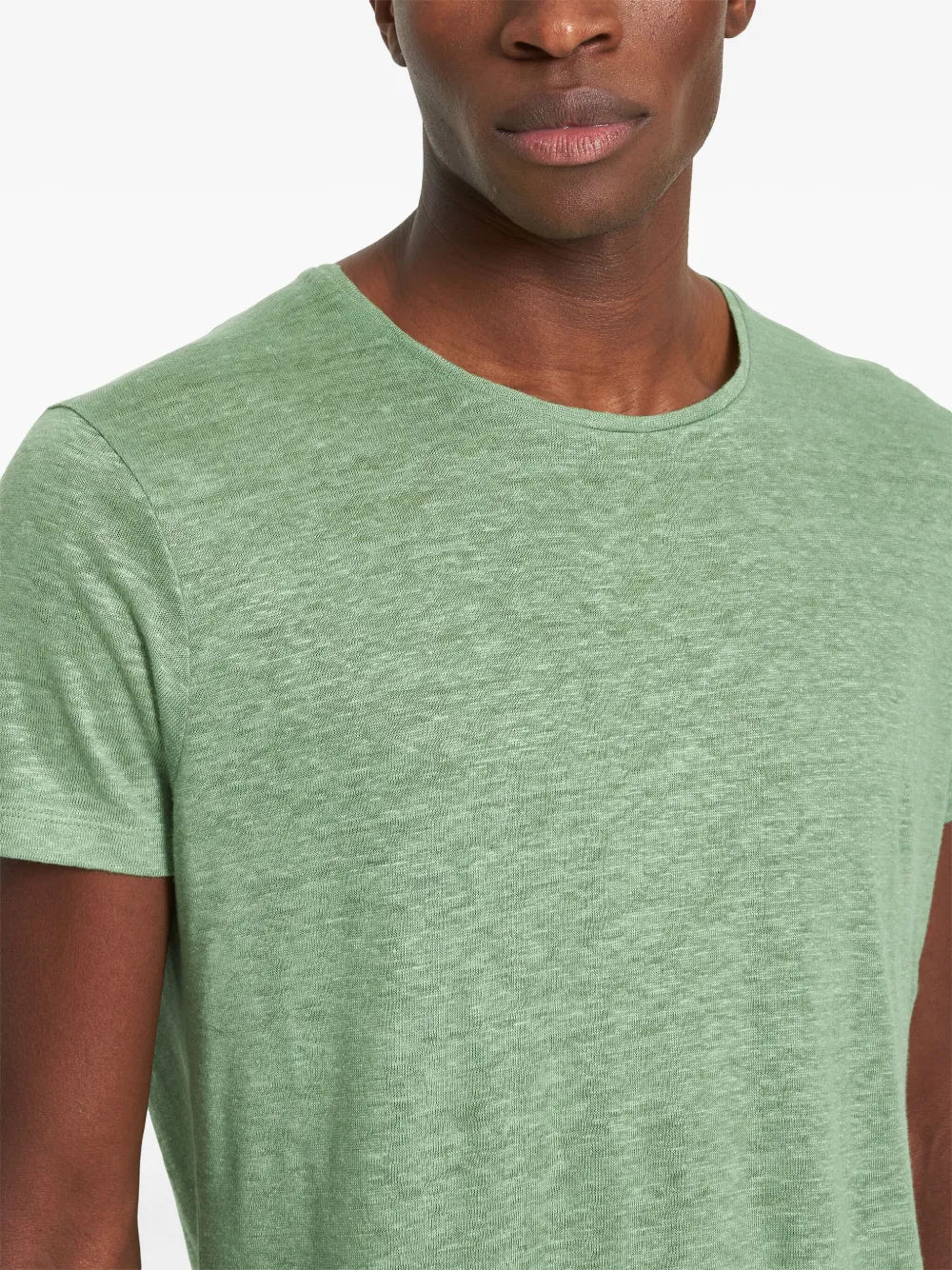 T-shirts T-shirt OB-T en lin Orlebar Brown Vert Homme