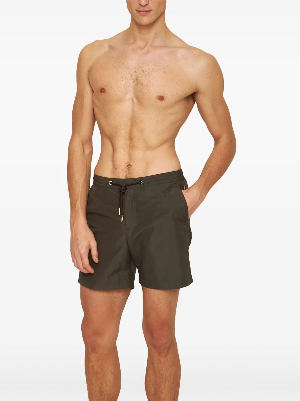 Moda mare Pantaloni da Nuoto Bulldog Orlebar Brown Marrone Homme