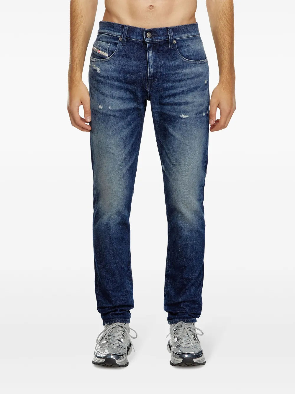 Pantalons Jean slim 2019 D-Strukt Diesel Bleu Homme