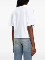 T-shirts T-shirt crop T-Buxt Diesel Blanc Femme