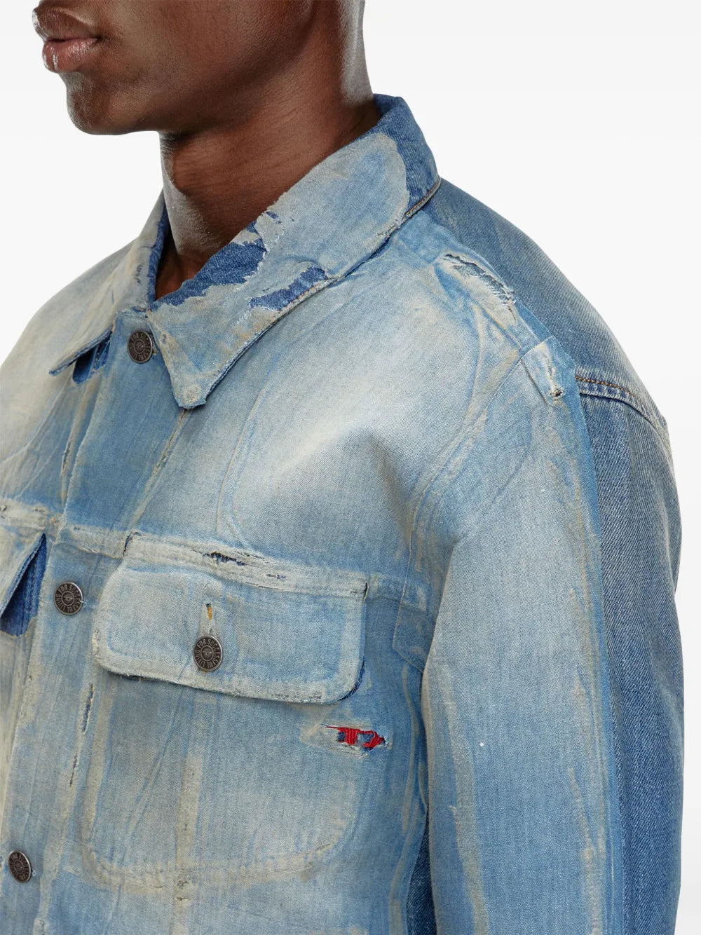Chaquetas Chaqueta de Denim D-Barcy-S3 Diesel Azul Homme