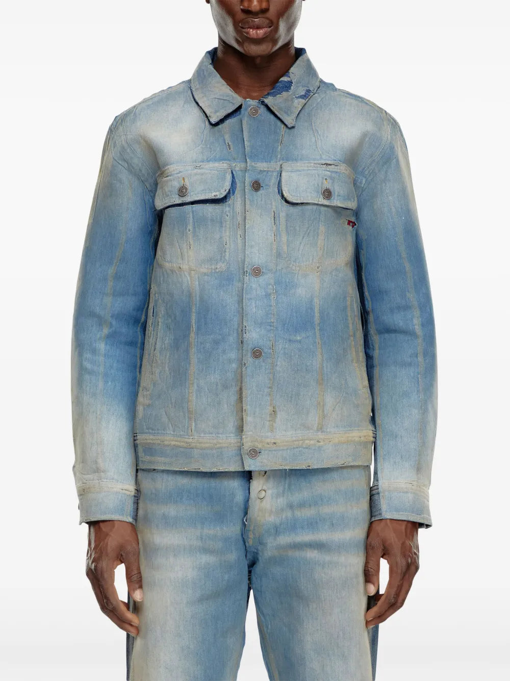Chaquetas Chaqueta de Denim D-Barcy-S3 Diesel Azul Homme