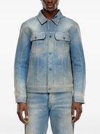 Chaquetas Chaqueta de Denim D-Barcy-S3 Diesel Azul Homme