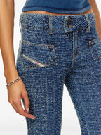 Pantalons Jean D-Ebush-S Diesel Bleu Femme