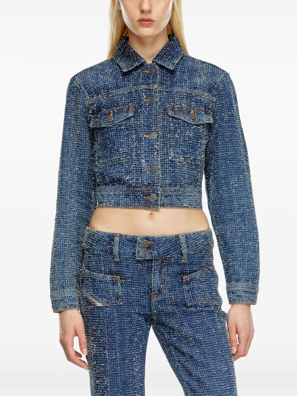 Chaquetas Chaqueta de Denim De-Atel-S Diesel Azul Femme