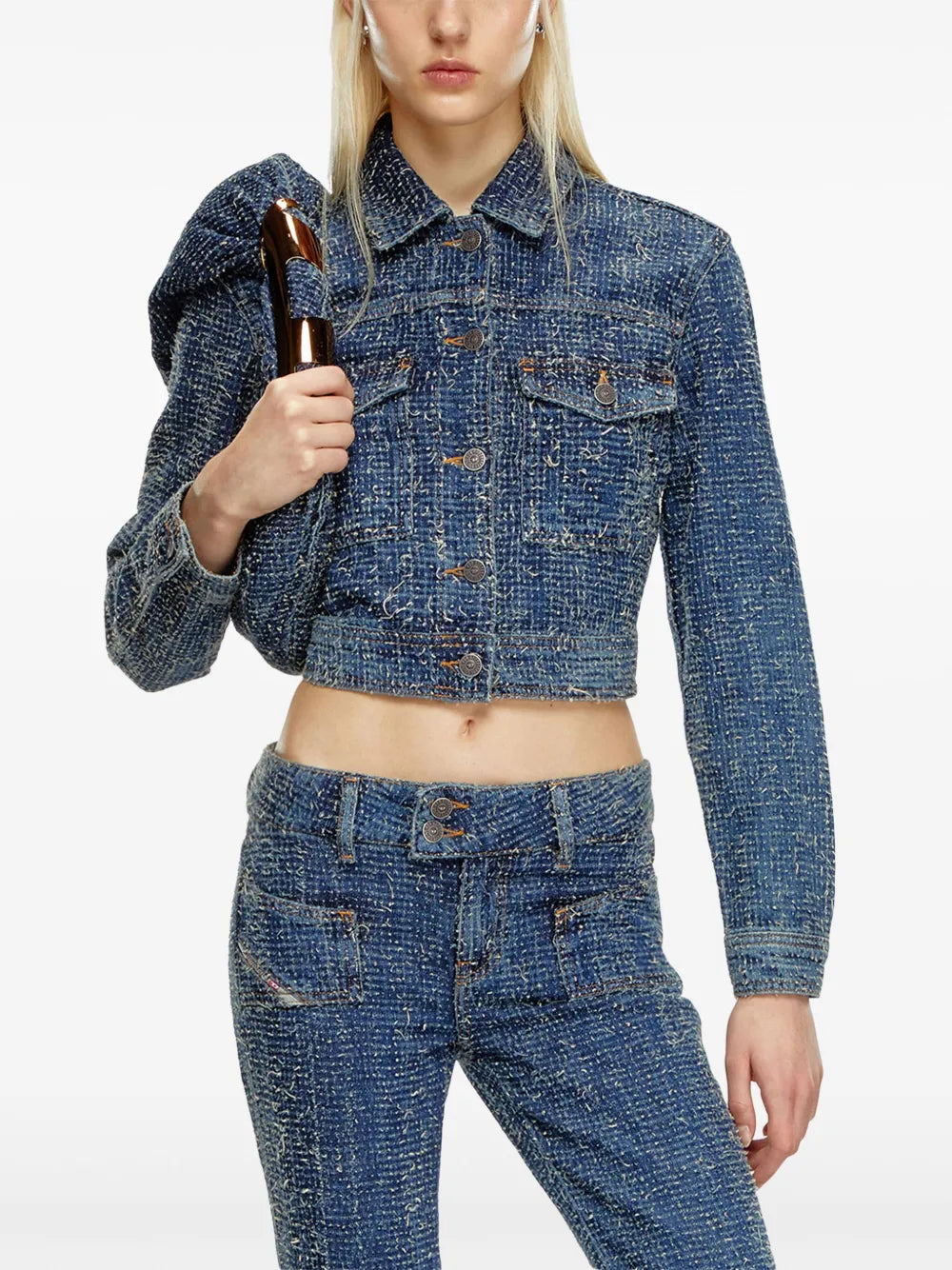 Chaquetas Chaqueta de Denim De-Atel-S Diesel Azul Femme