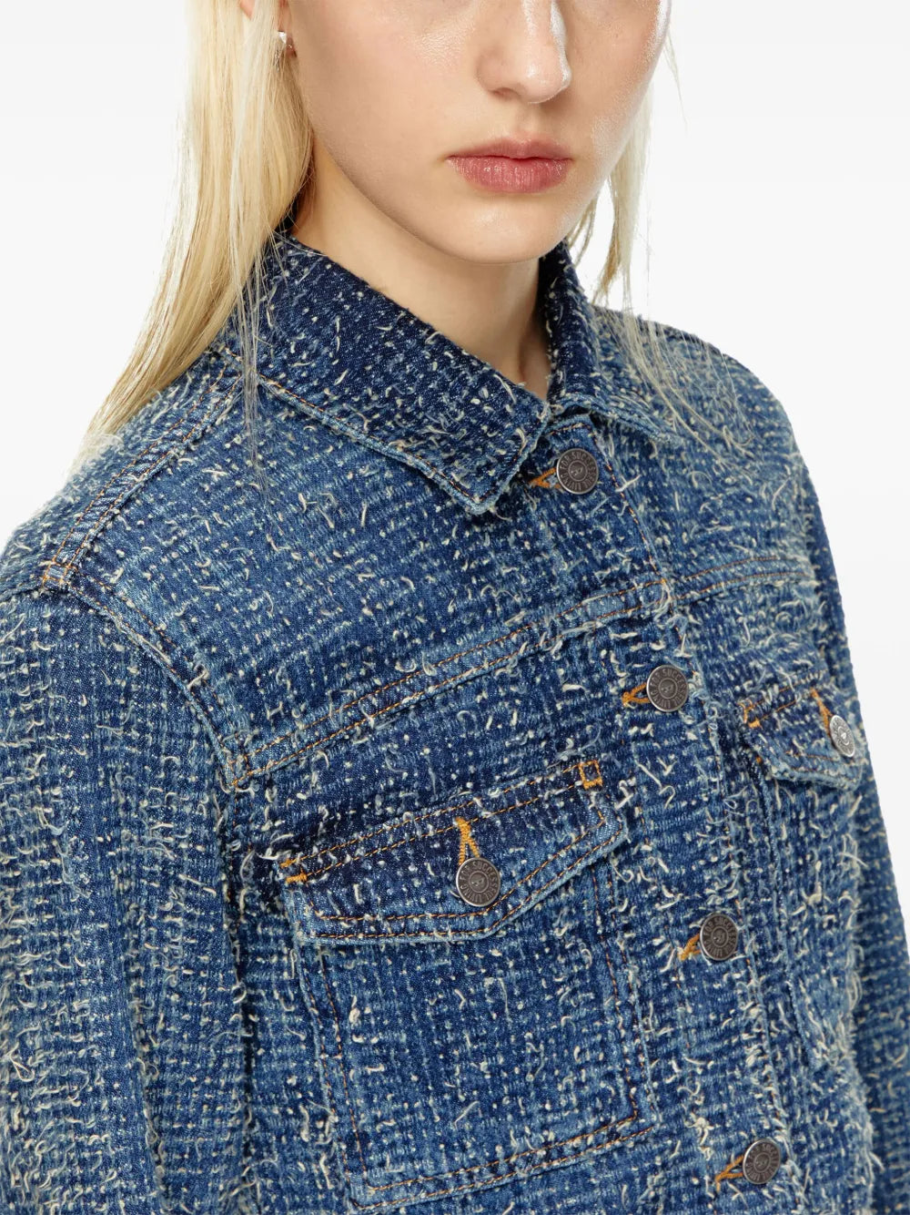 Chaquetas Chaqueta de Denim De-Atel-S Diesel Azul Femme