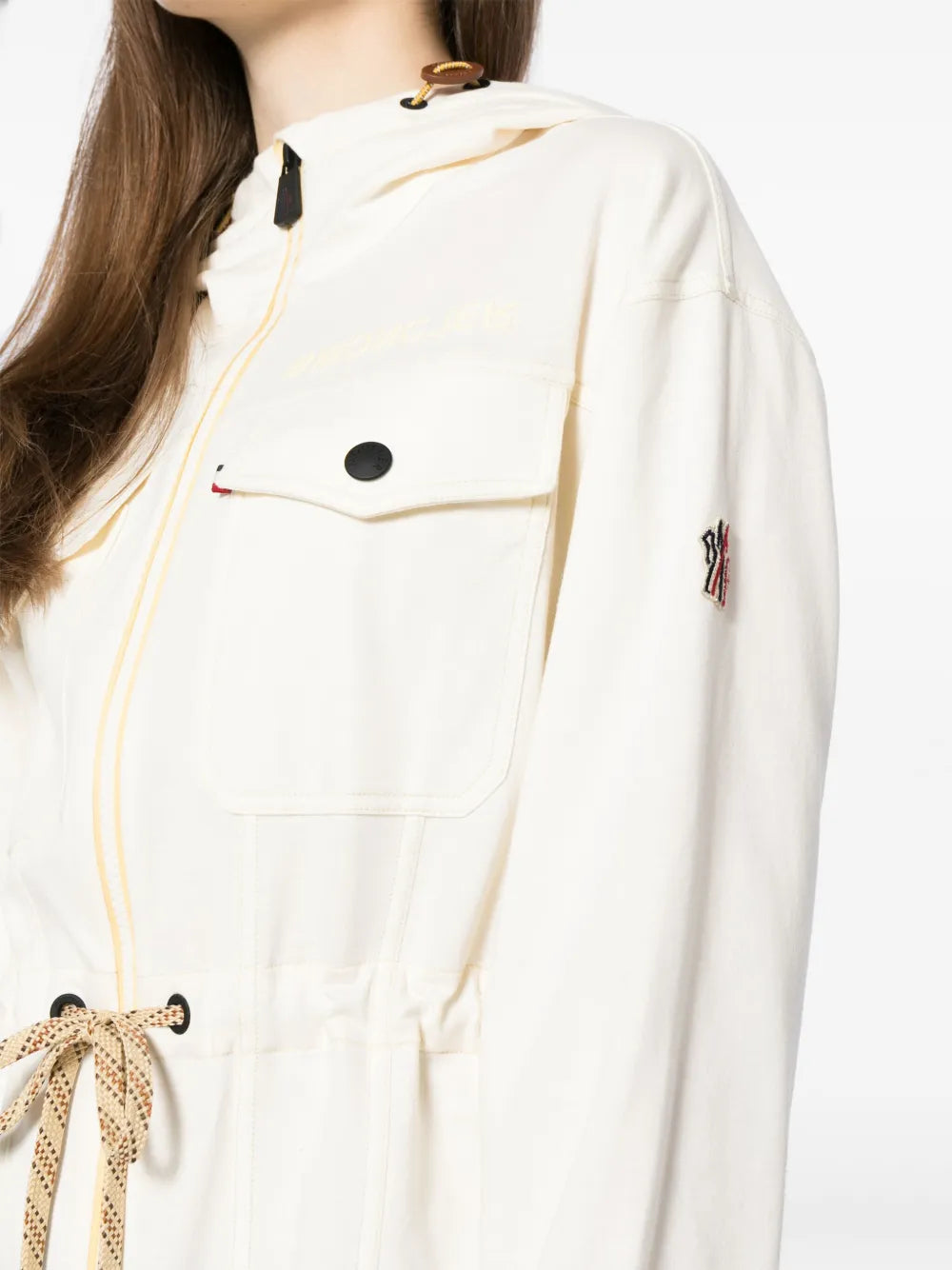 Vestes Veste coupe-vent Moncler Grenoble Beige Femme
